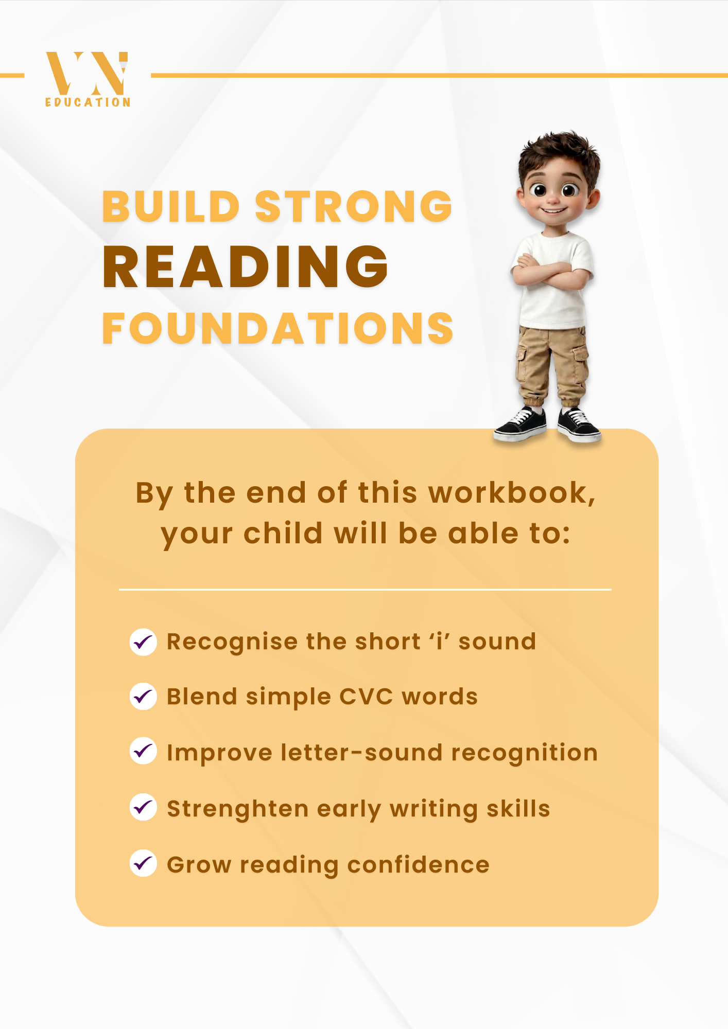 Short 'i' Phase 2 Phonics Workbook