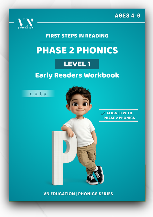 Letter p Phonics Workbook | Phase 2 SATP Set