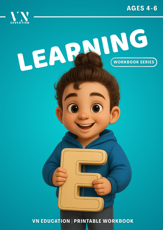 Letter E - 3 Page Worksheets