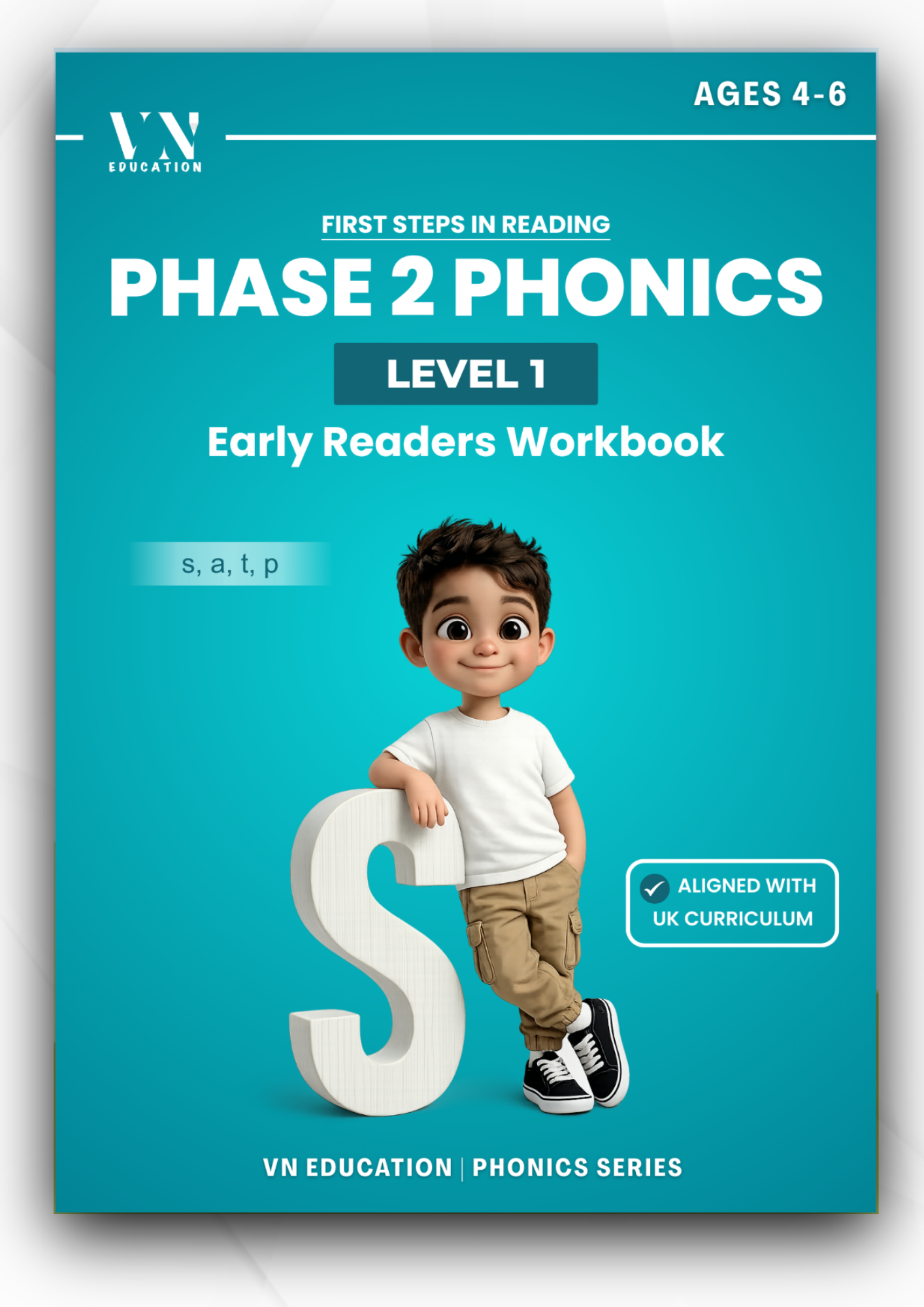 Letter s Phonics Workbook | Phase 2 SATP Set