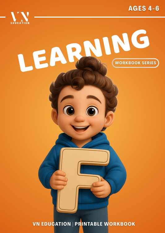 Letter F - 3 Page Worksheets