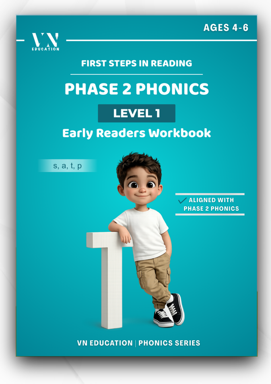 Letter t Phonics Workbook | Phase 2 SATP Set