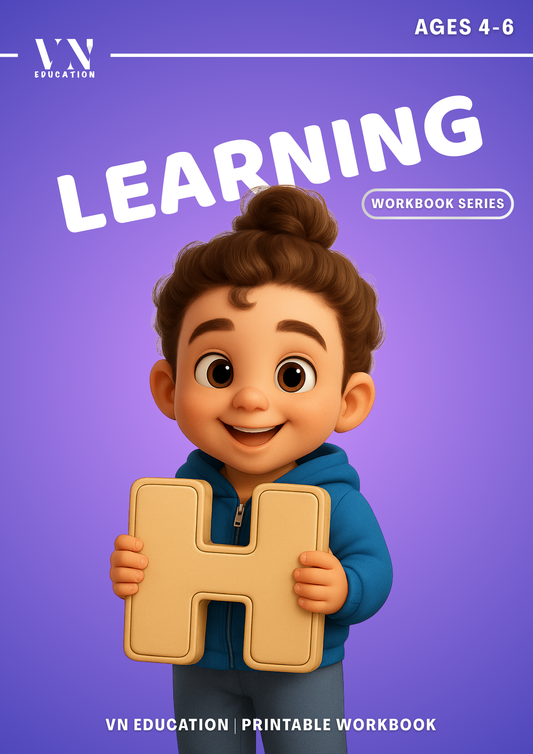 Letter H - 3 Page Worksheets