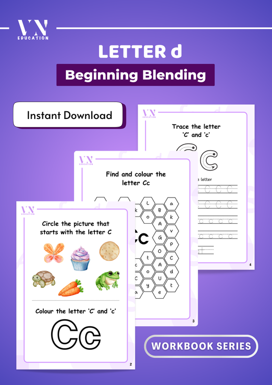 Letter c Phonics Worksheets | Beginning Blending Activities