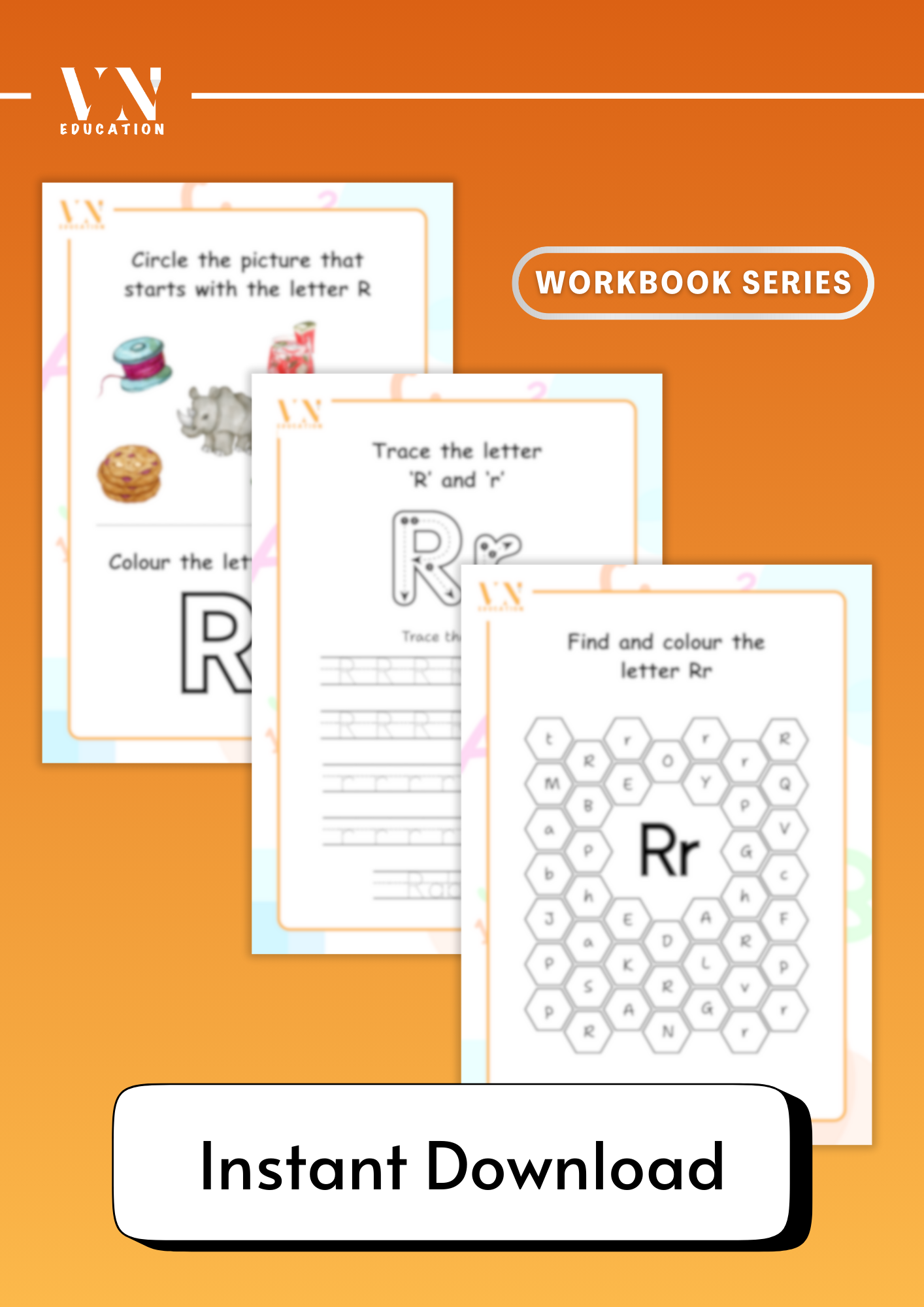 A–Z Alphabet Worksheet Bundle