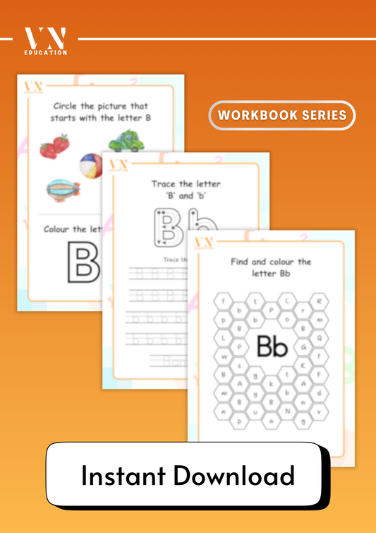 Letter B - 3 Page Worksheets
