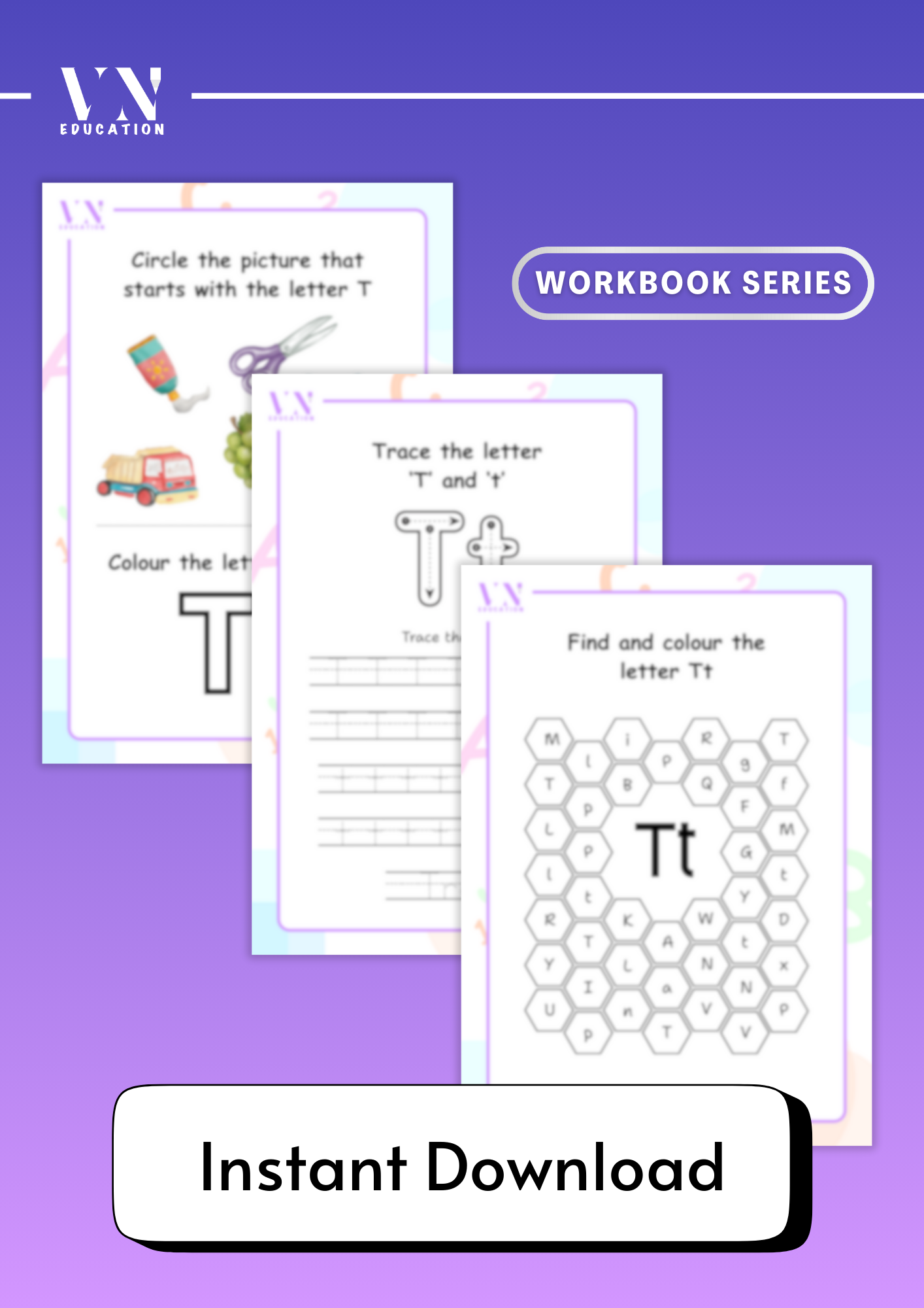 A–Z Alphabet Worksheet Bundle