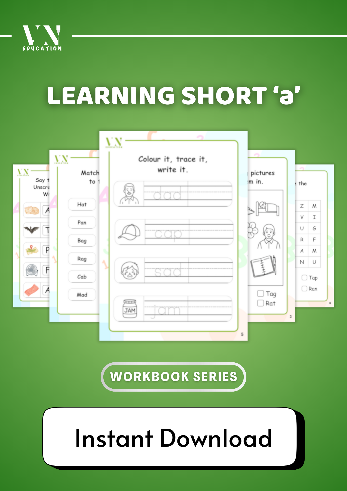Short A Workbook