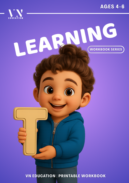 Letter T - 3 Page Worksheets