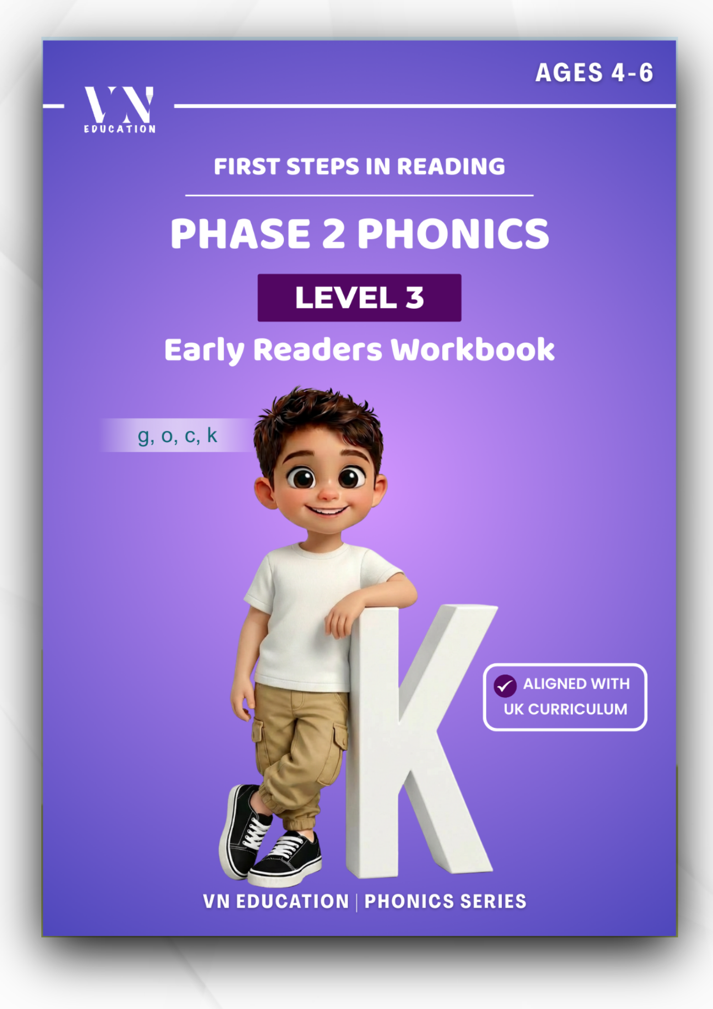 Letter k Phonics Workbook | Phase 2 SATP Set