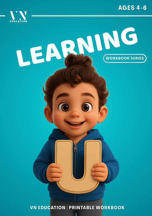 Letter U - 3 Page Worksheets