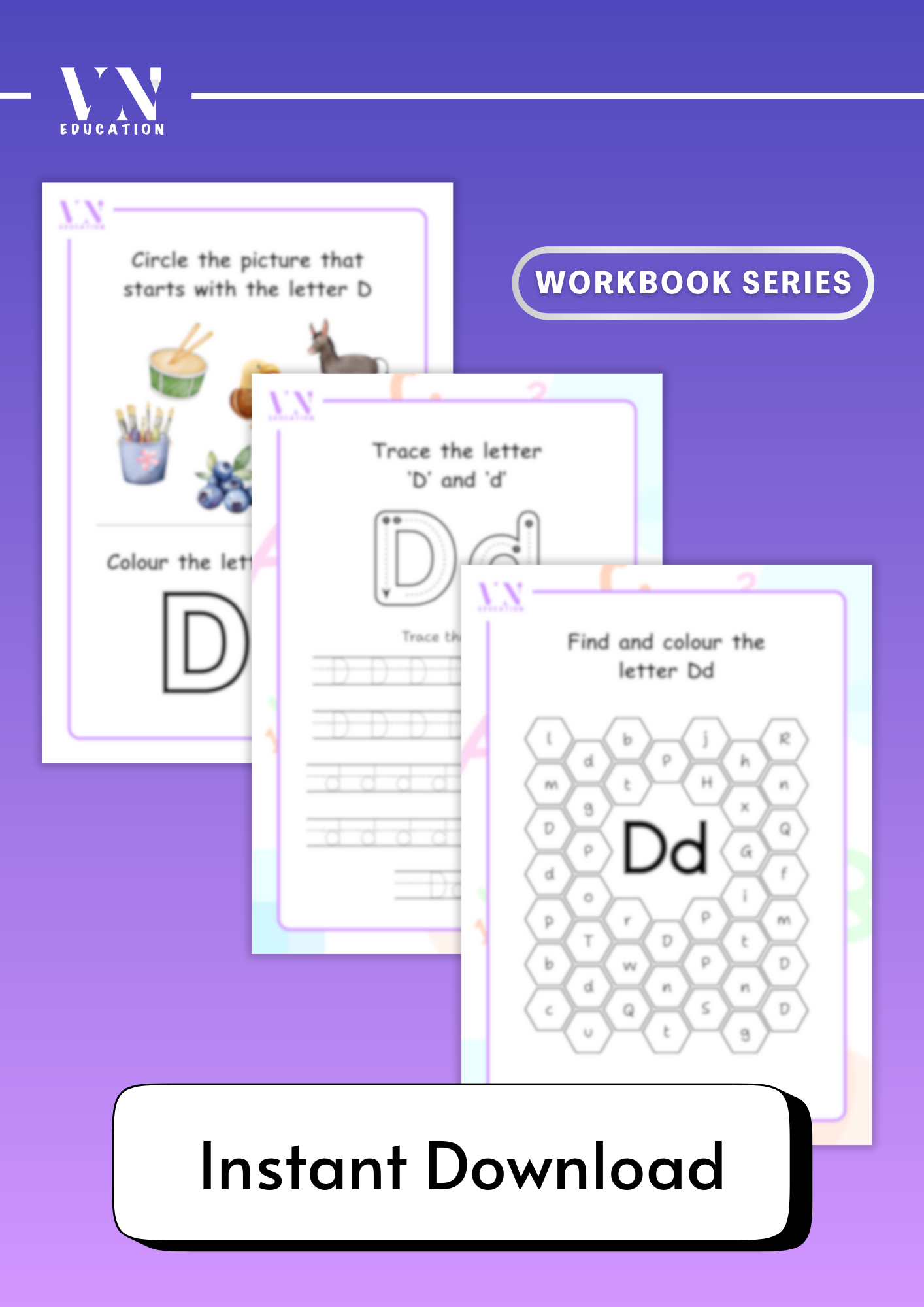 A–Z Alphabet Worksheet Bundle