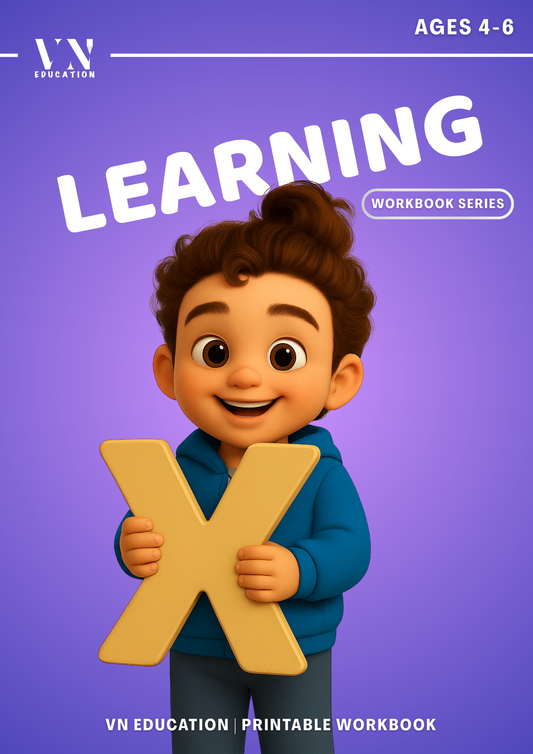 Letter X - 3 Page Worksheets