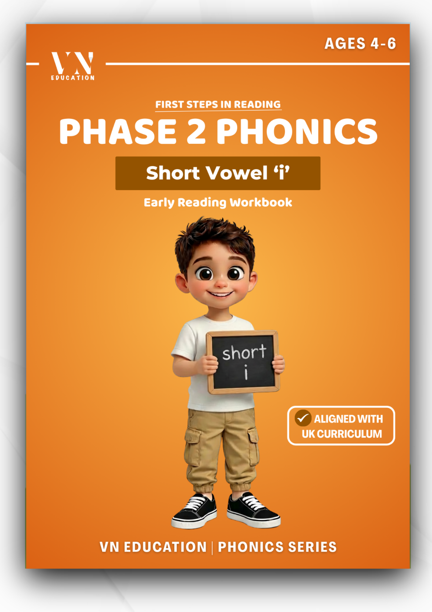 Short 'i' Phase 2 Phonics Workbook