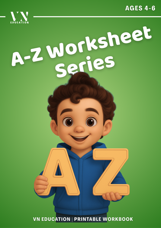 A–Z Alphabet Worksheet Bundle